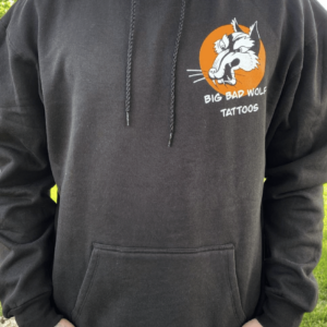 The Front View of a Man in a Hoodie